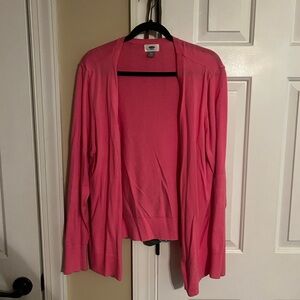 Old Navy Bright Pink Women's Cardigan